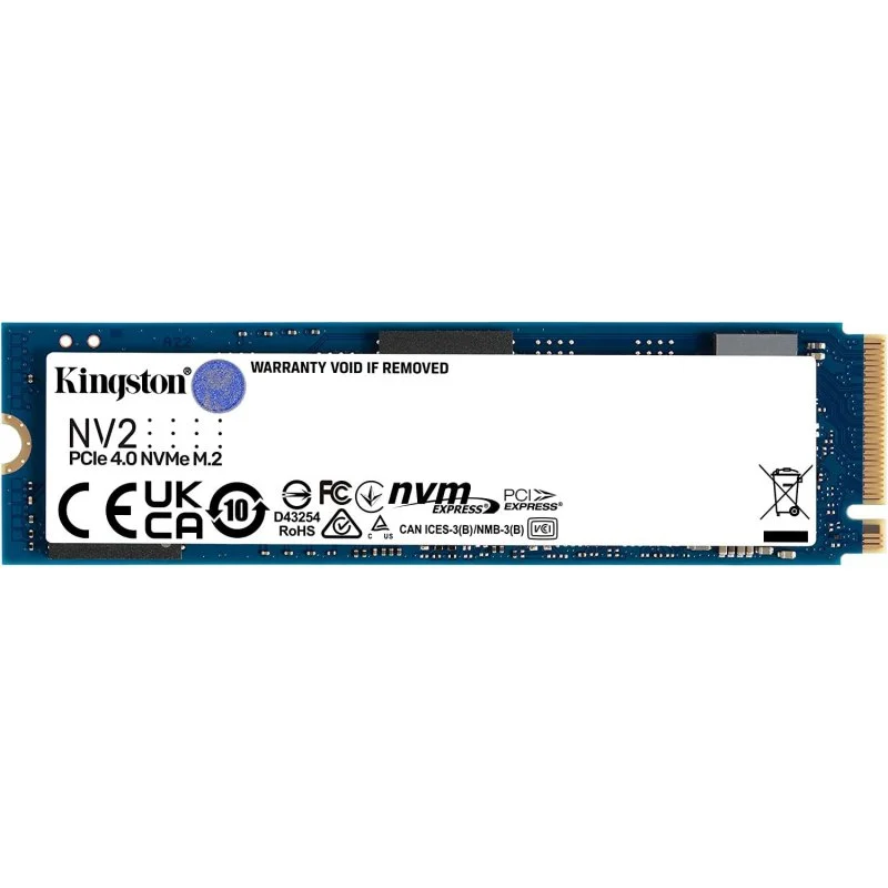 Kingston NV2 1TB Disco SSD 3500MB/S NVMe PCIe 4.0 M.2 Gen4